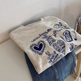 Boogzel Apparel Love Notes & Bad Ideas Sweatshirt, view 4