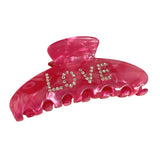 Boogzel Apparel Love Rhinestone Hair Claw, view 2