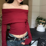 Boogzel Apparel Love So Dangerous Bardot Top, view 5