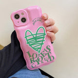 Boogzel Apparel Love Story Heart iPhone Case, view 5