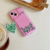 Boogzel Apparel Love Story Heart iPhone Case, view 6