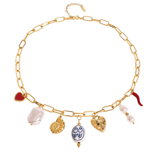 Boogzel Apparel Love Token Charm Necklace