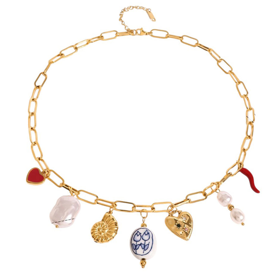 Boogzel Apparel Love Token Charm Necklace