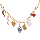 Boogzel Apparel Love Token Charm Necklace, view 2