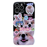 Boogzel Apparel Lovely Pets iPhone Case, view 3