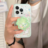 Boogzel Apparel Lucky Jelly Clover Phone Holder, view 2