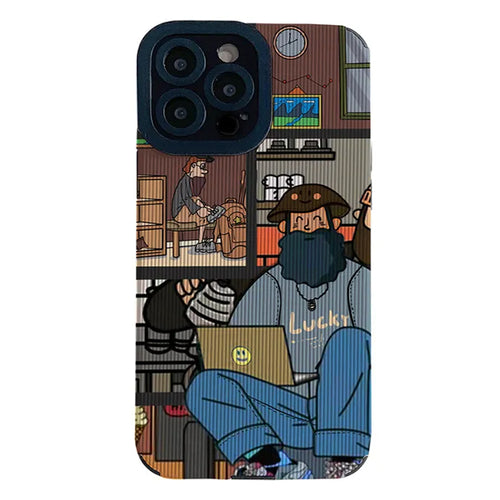 Boogzel Apparel Lucky Man IPhone Case