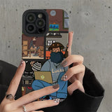Boogzel Apparel Lucky Man IPhone Case, view 2