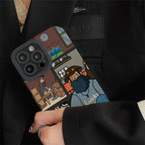 Boogzel Apparel Lucky Man IPhone Case, view 3
