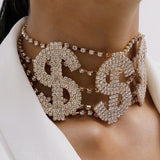Boogzel Apparel Made Of Money Choker, view 2