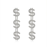 Boogzel Apparel Made Of Money Earrings, view 3