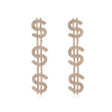 Boogzel Apparel Made Of Money Earrings, view 4