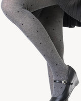 Boogzel Apparel Madeleine Polka Dot Knit Tights, view 4