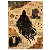Boogzel Apparel Magical Creatures Canvas Poster, view 2