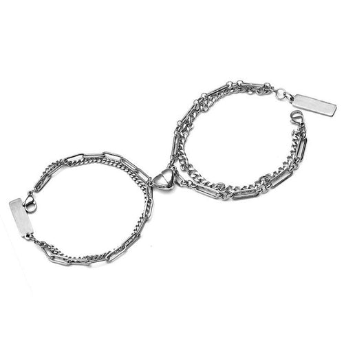 Boogzel Apparel Magnetic Heart Bracelets