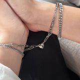 Boogzel Apparel Magnetic Heart Bracelets, view 3
