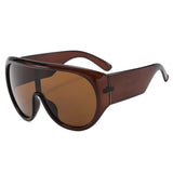 Boogzel Apparel Main Character Oversized Sunglasses, view 3