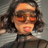 Boogzel Apparel Main Character Rectangle Sunglasses, view 4