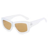 Boogzel Apparel Main Character Rectangle Sunglasses, view 6