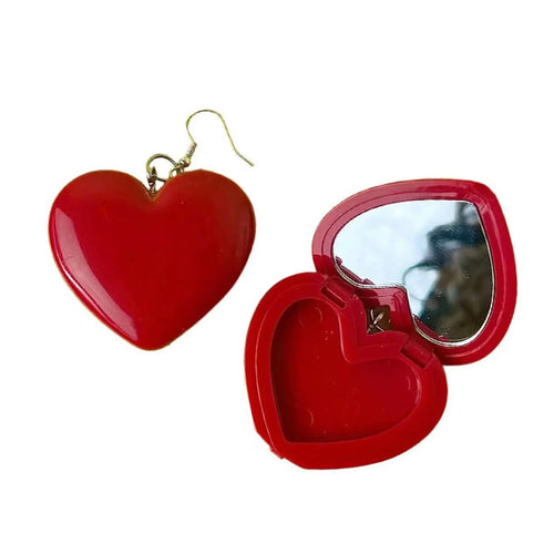 Boogzel Apparel Makeup Mirror Earrings