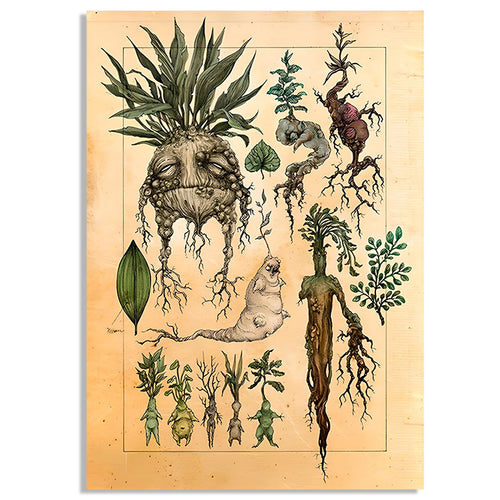 Boogzel Apparel Mandrake Vintage Poster