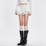 Boogzel Apparel Marshmallow Milk Skirt, view 4