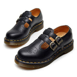Boogzel Apparel Mary Jane Buckle Flats, view 2