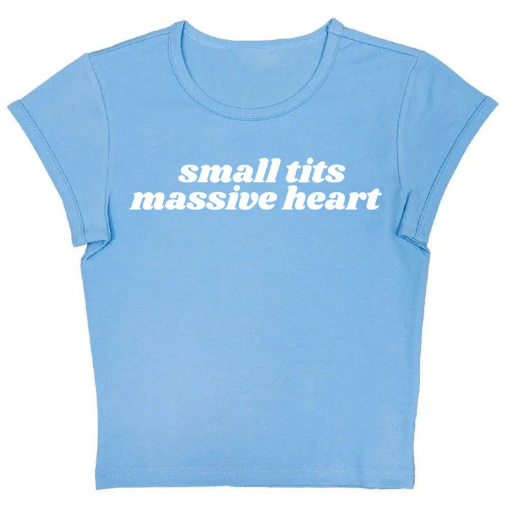 Boogzel Apparel Massive Heart Crop Top