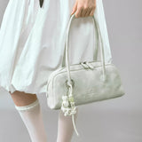 Boogzel Apparel Matcha Cream Boston Bag, view 4
