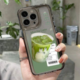 Boogzel Apparel Matcha Latte iPhone Case, view 2