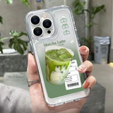 Boogzel Apparel Matcha Latte iPhone Case, view 3
