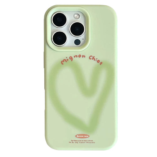 Boogzel Apparel Matcha Mood Aesthetic iPhone Case