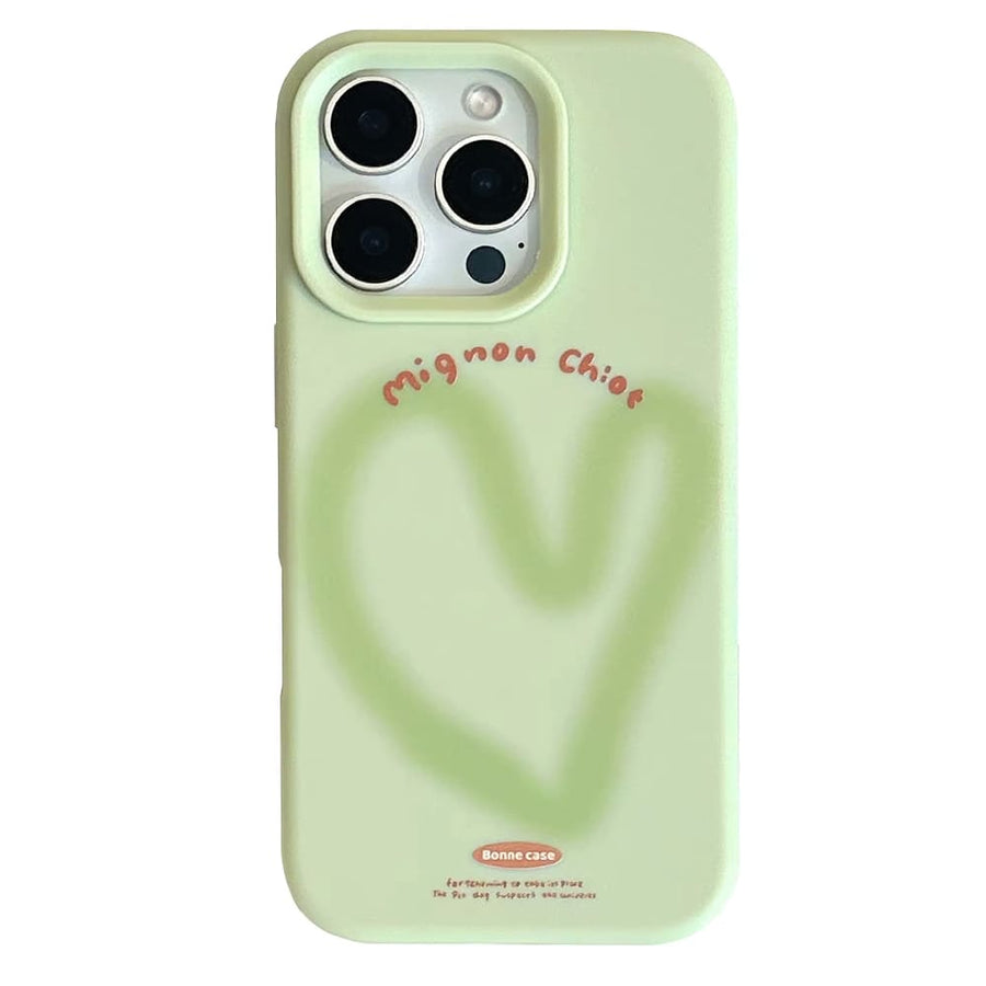 Boogzel Apparel Matcha Mood Aesthetic iPhone Case