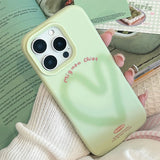 Boogzel Apparel Matcha Mood Aesthetic iPhone Case, view 2