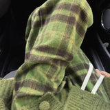 Boogzel Apparel Matcha Mood Plaid Pants, view 3