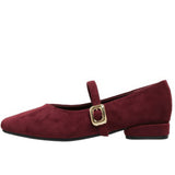 Boogzel Apparel Meet Me On Campus Mary Jane Flats, view 5
