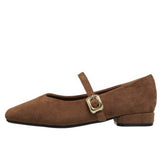 Boogzel Apparel Meet Me On Campus Mary Jane Flats, view 6