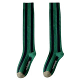 Boogzel Apparel Meet Me On Campus Striped Knee Socks, view 2