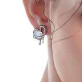 Boogzel Apparel Melted Heart Earrings, view 3