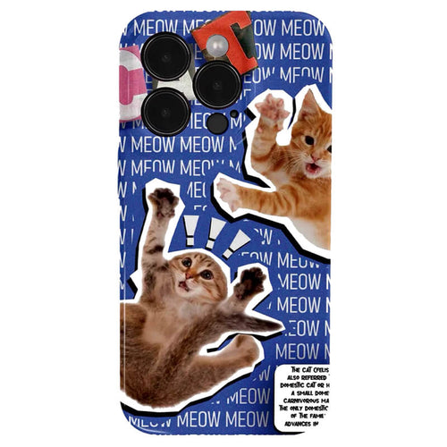 Boogzel Apparel Meow Meow iPhone Case