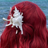 Boogzel Apparel Mermaid Seashell Pearl Hair Claw, view 3