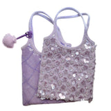 Boogzel Apparel Mermaid Shell Sequin Mini Bag, view 3