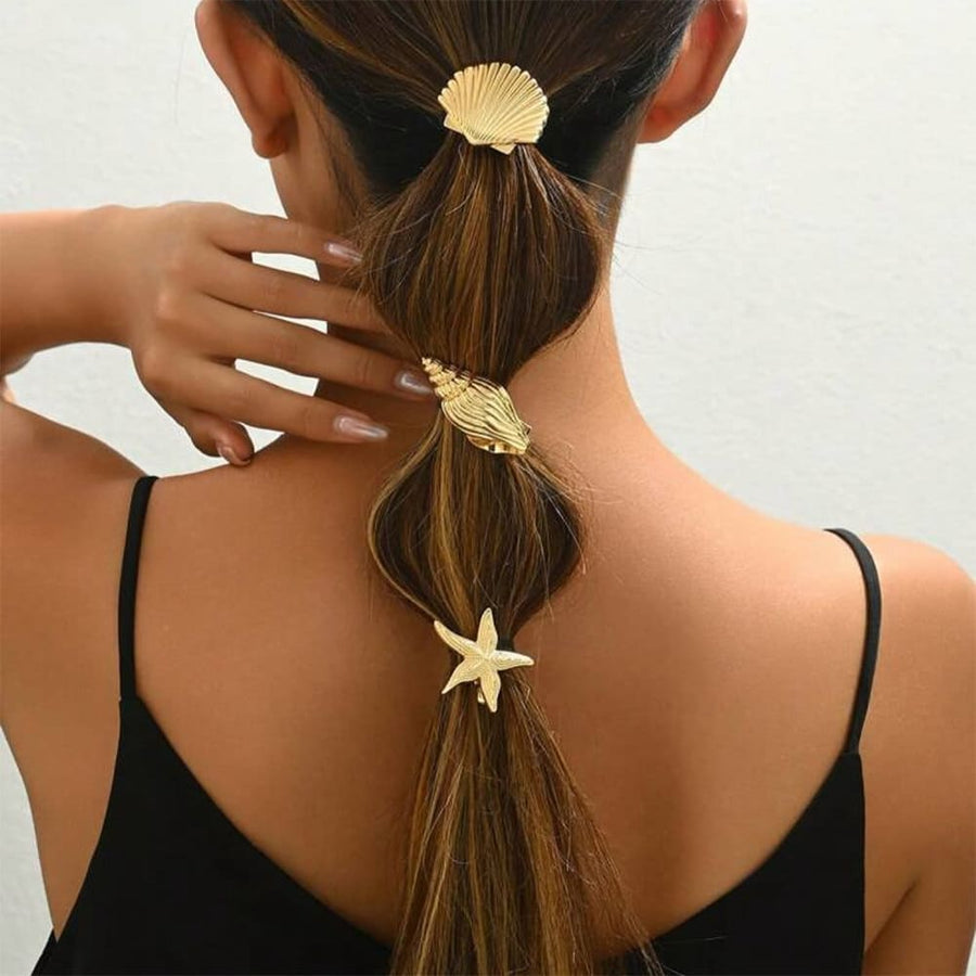 Boogzel Apparel Mermaidcore Aesthetic Hair Clips Set