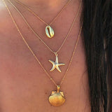 Boogzel Apparel Mermaidcore Aesthetic Layered Necklace, view 2