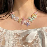 Boogzel Apparel Mermaidcore Aesthetic Necklace, view 2