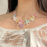 Boogzel Apparel Mermaidcore Aesthetic Necklace, view 3