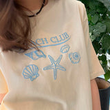 Boogzel Apparel Mermaidcore Beach Club Tee, view 3