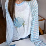 Boogzel Apparel Mermaidcore Graphic Long Sleeve Top, view 5
