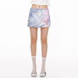 Boogzel Apparel Mermaidcore Mini Skirt, view 4