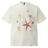 Boogzel Apparel Mermaidcore Ocean Print T-Shirt, view 2